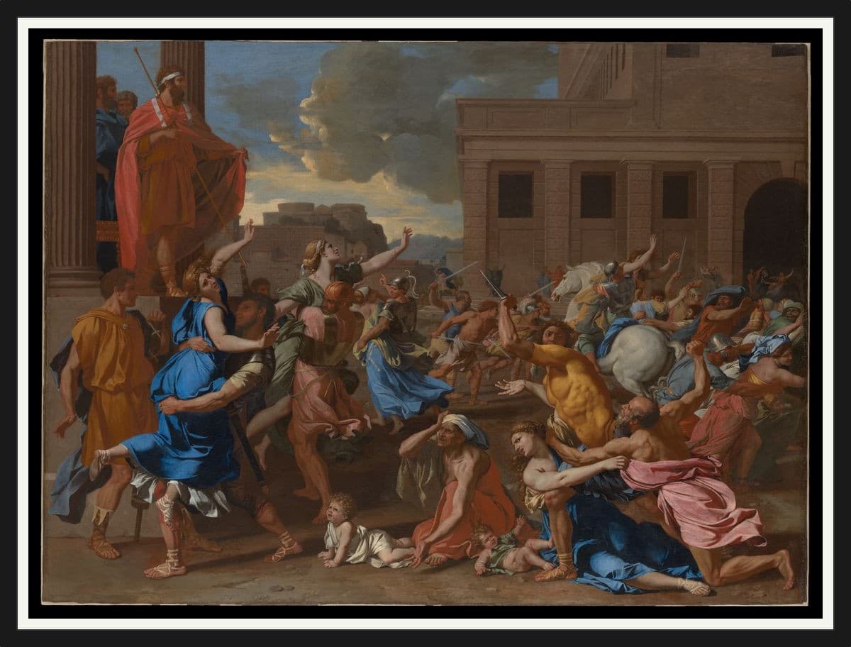 A Vase of Flowers - Black Frame