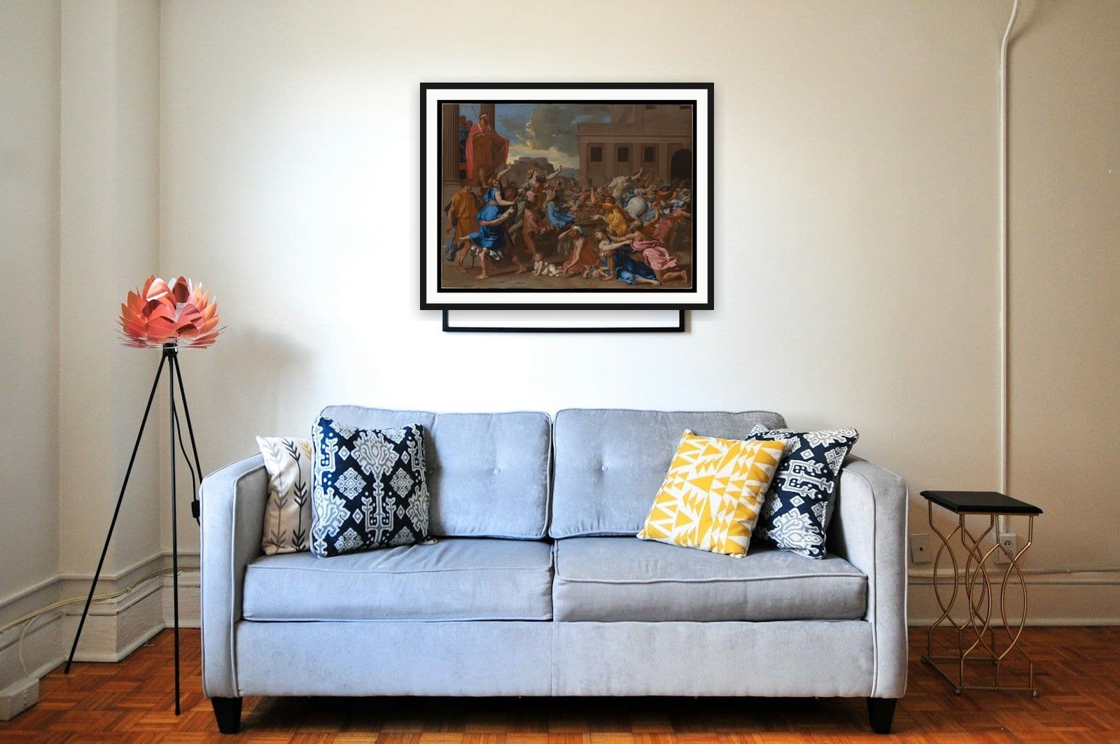 A Vase of Flowers in Apartment
