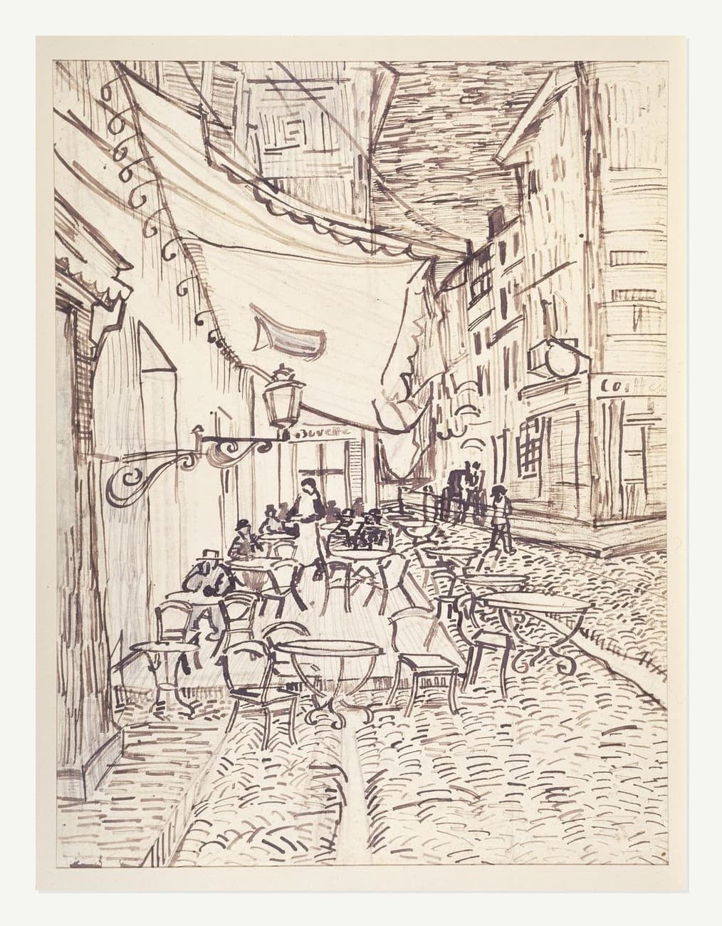 Cafe Terrace at Night