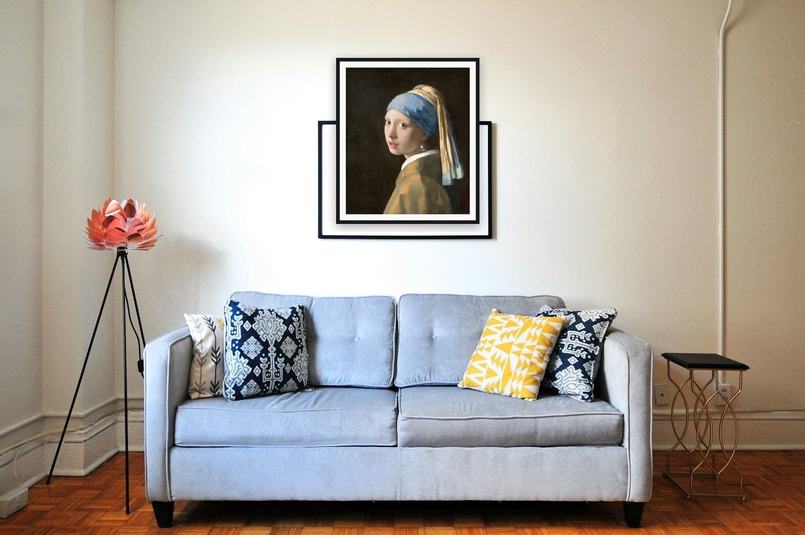 Girl with a Pearl Earring in Apartment