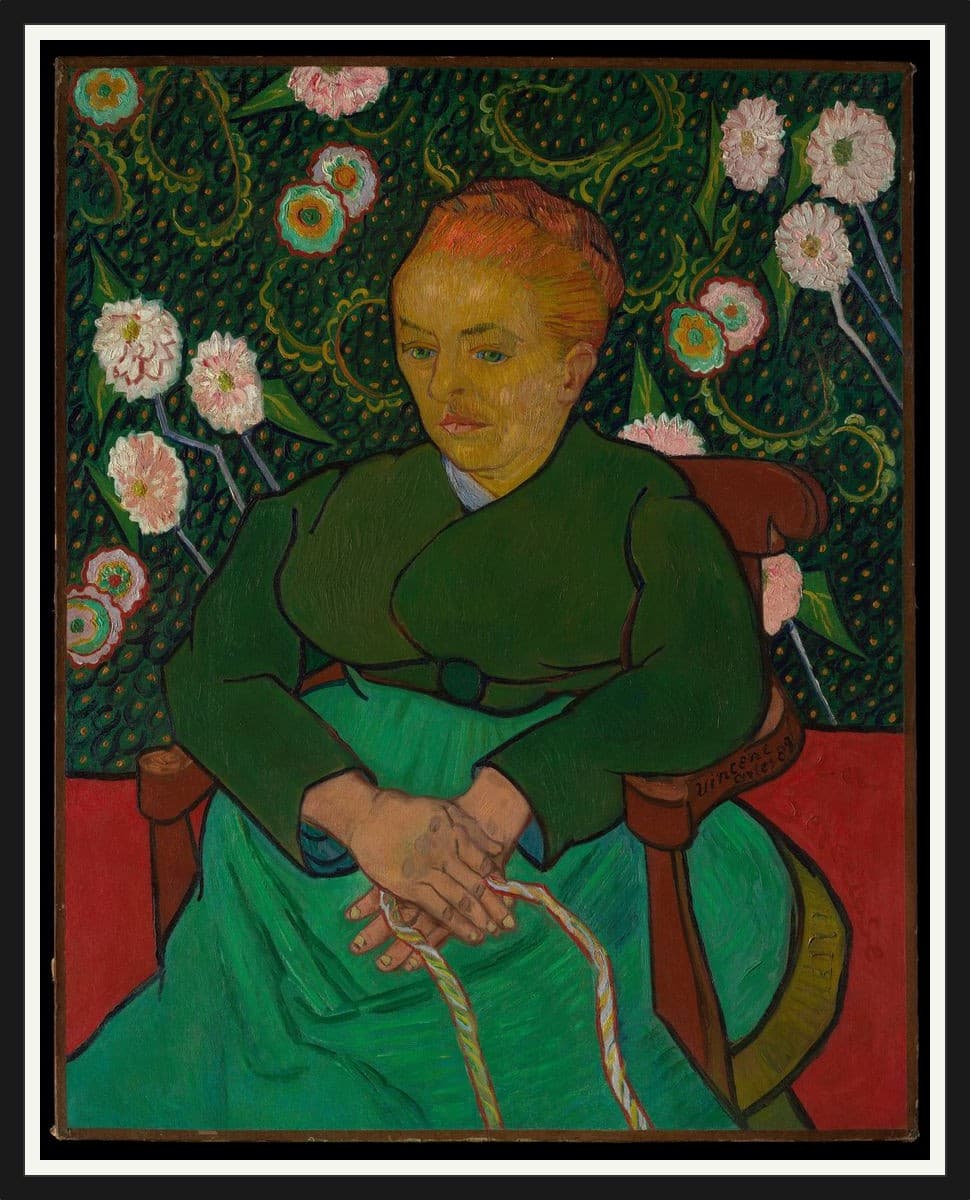 Joan of Arc - Black Frame