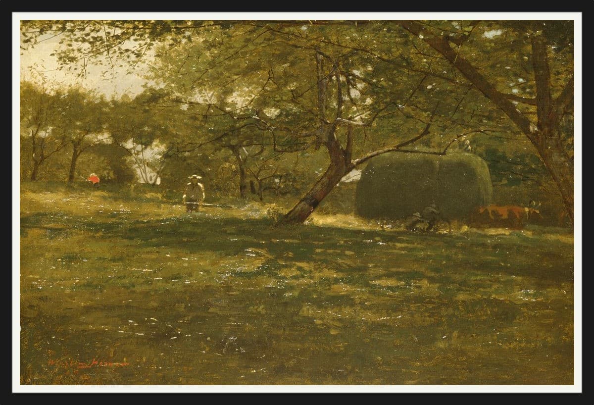 Lake George - Black Frame