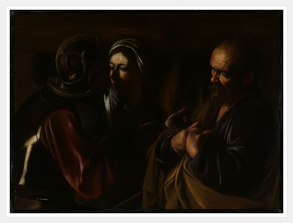 Oedipus and the Sphinx - White Frame