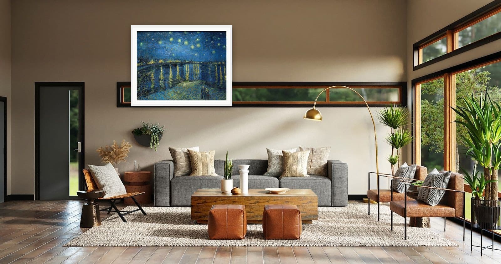 Starry Night Over the Rhone in Lounge