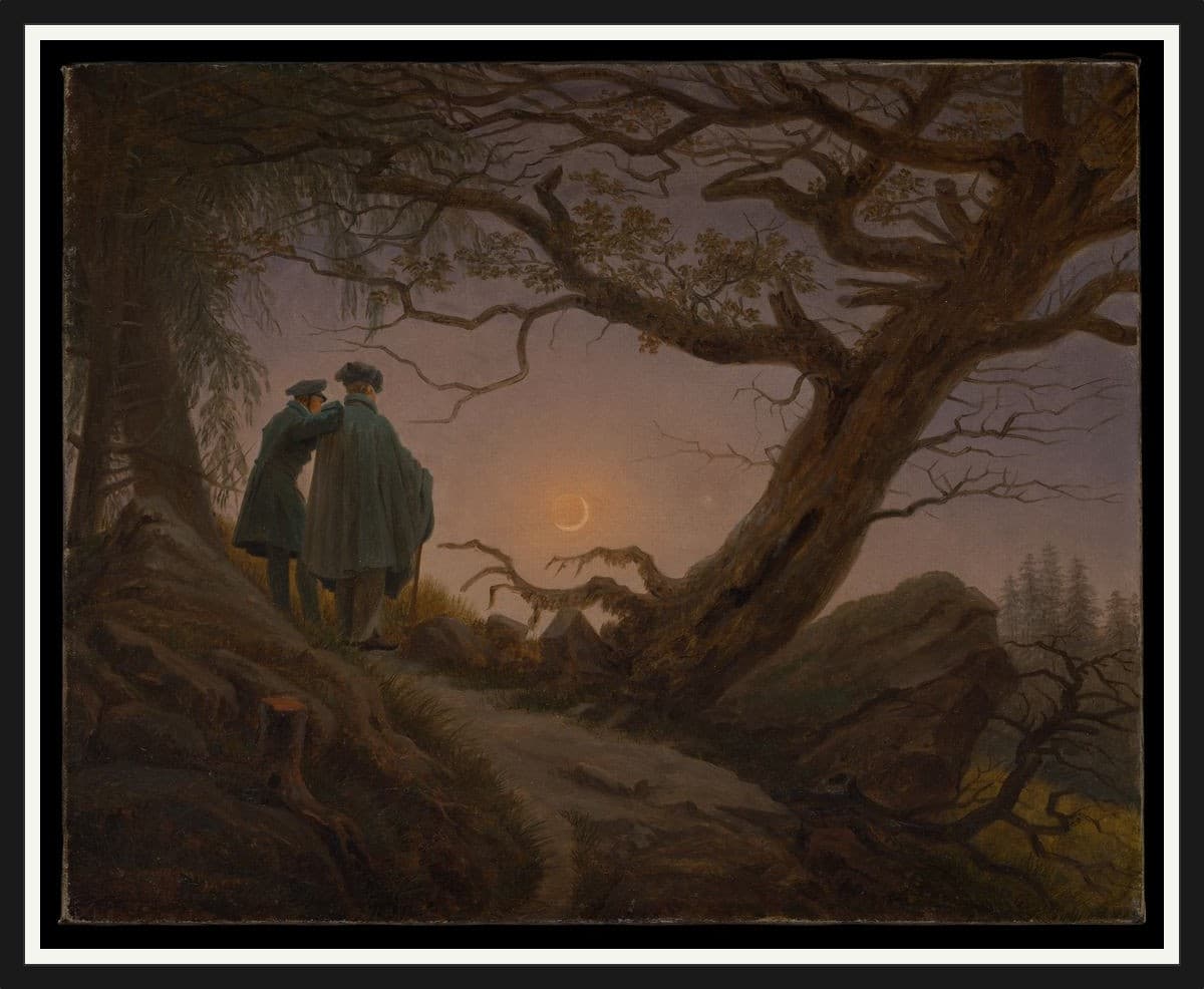 The Death of Socrates - Black Frame