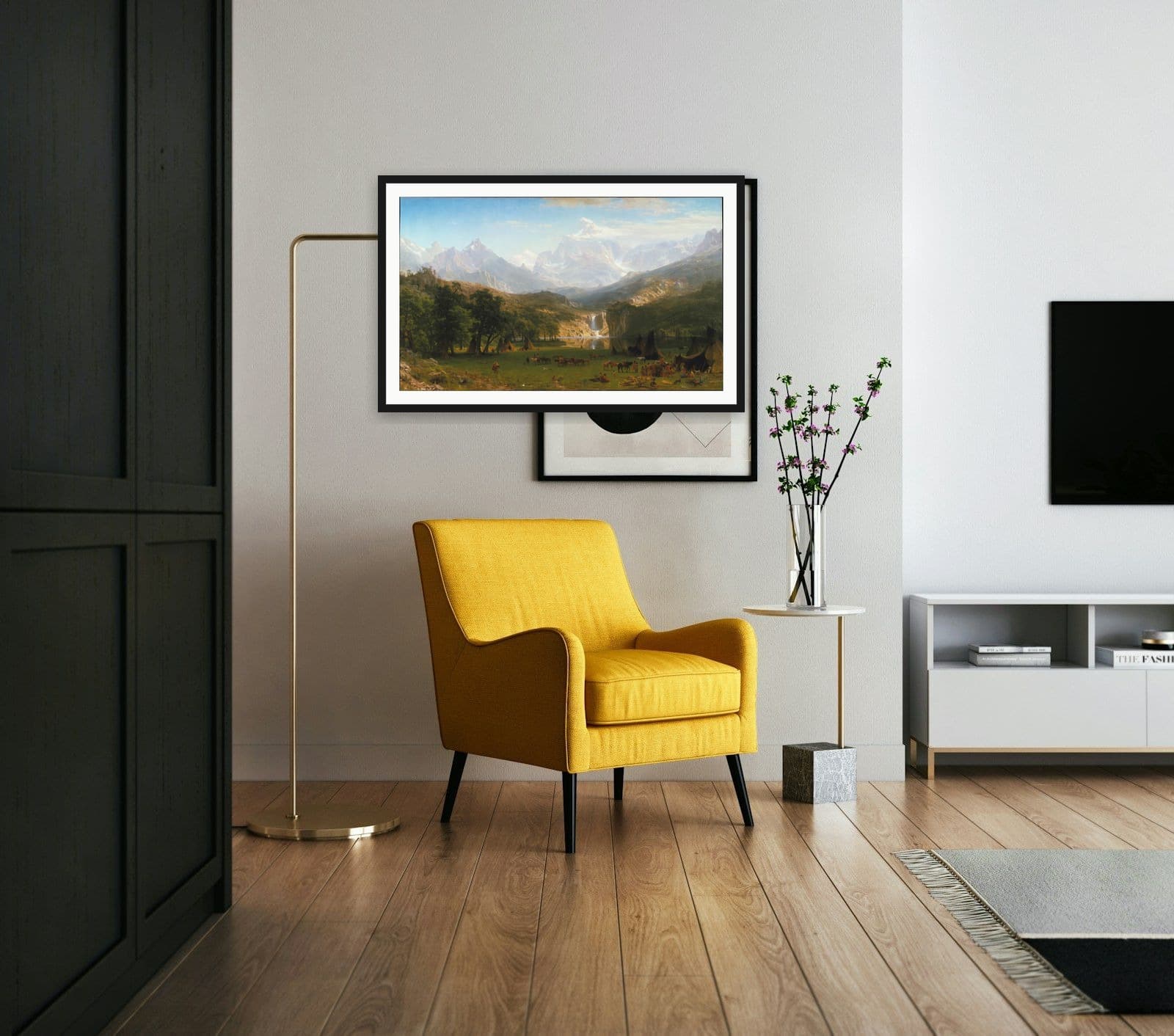 The Heart of the Andes in Living Room