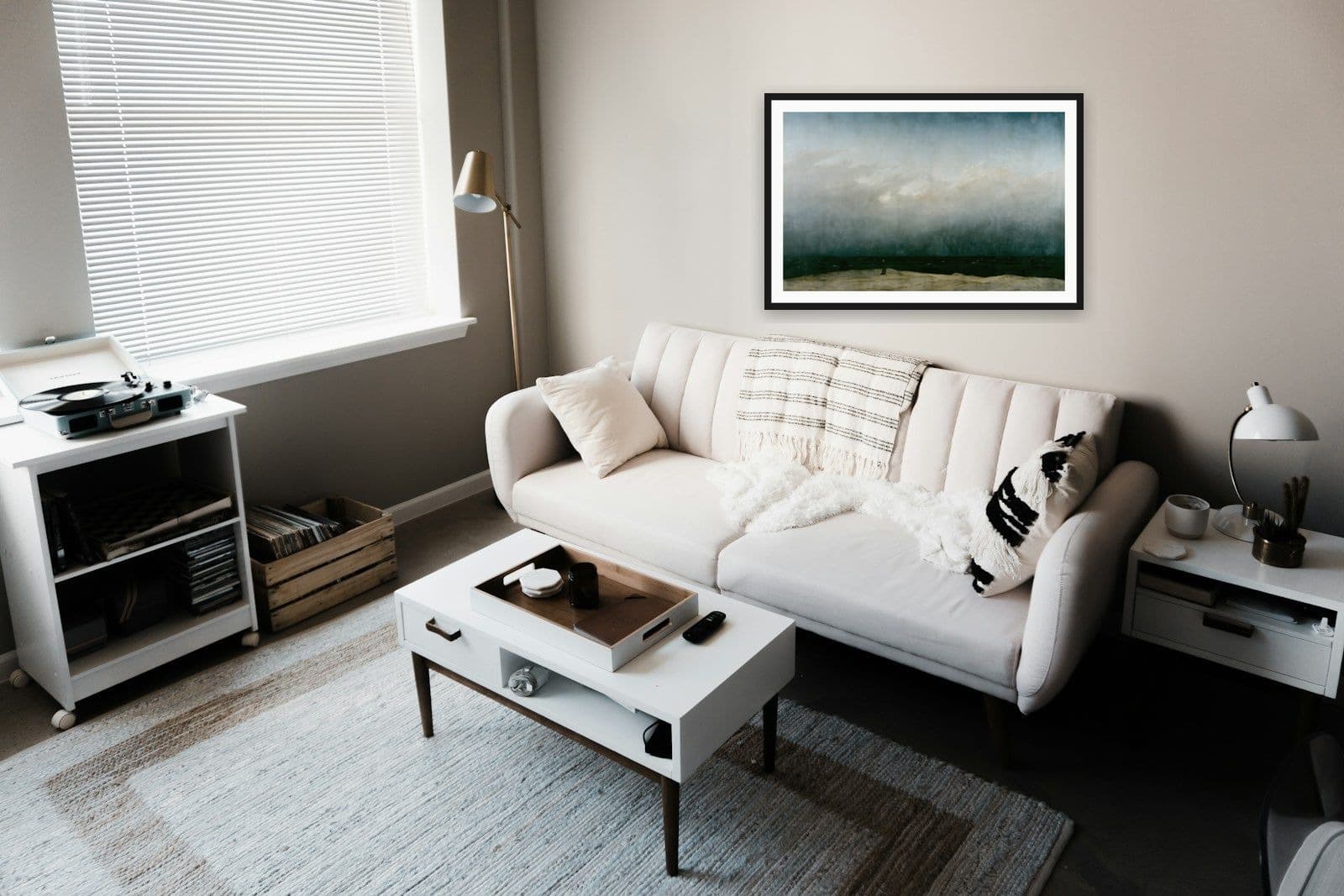 The Monk by the Sea in Minimal