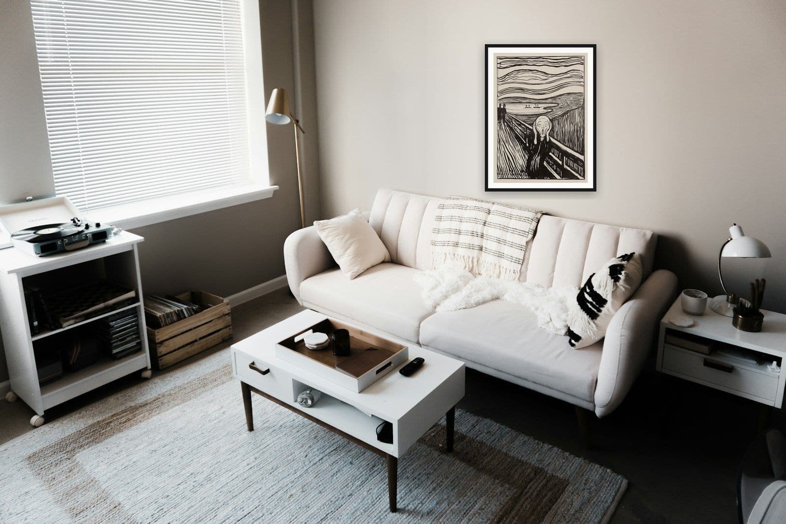 The Scream in Minimal